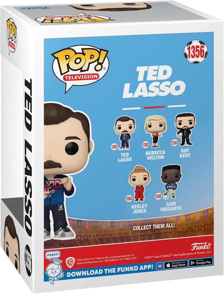 Funko Pop! TV: Ted Lasso - Ted Lasso with Teacup, Amazon Exclusive