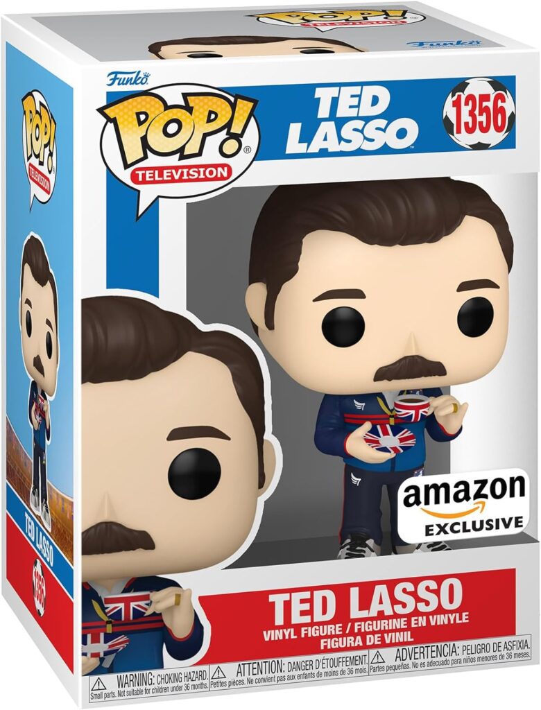 Funko Pop! TV: Ted Lasso - Ted Lasso with Teacup, Amazon Exclusive