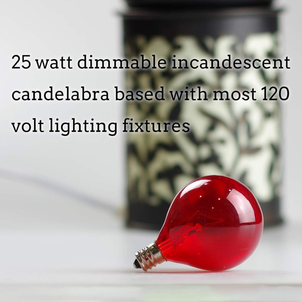 wax warmer bulb red