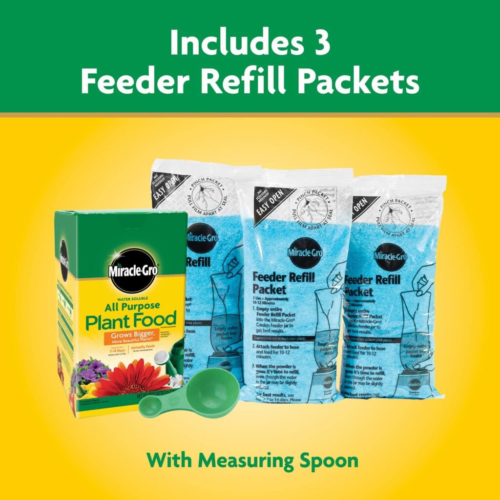 Miracle-Gro Water Soluble All Purpose Plant Food, Plant Fertilizer for Indoor or Outdoor Plants, Roses, Flowers, Houseplants, Vegetables and Trees, 6.25 lb.